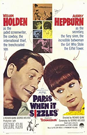 Watch Free Paris  When It Sizzles (1964)